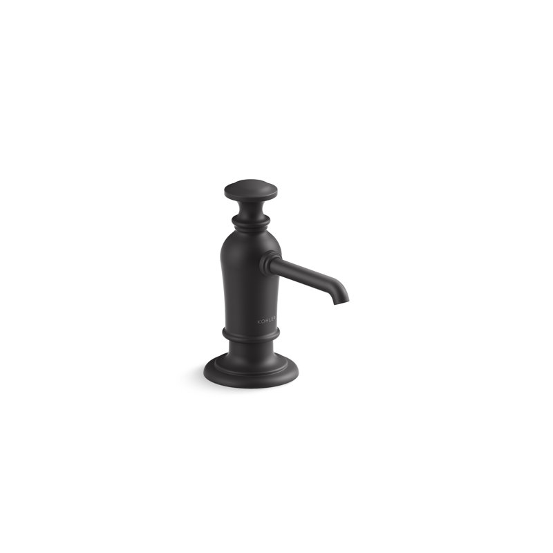 Distributeur de savon / lotion Artifacts, Noir mat