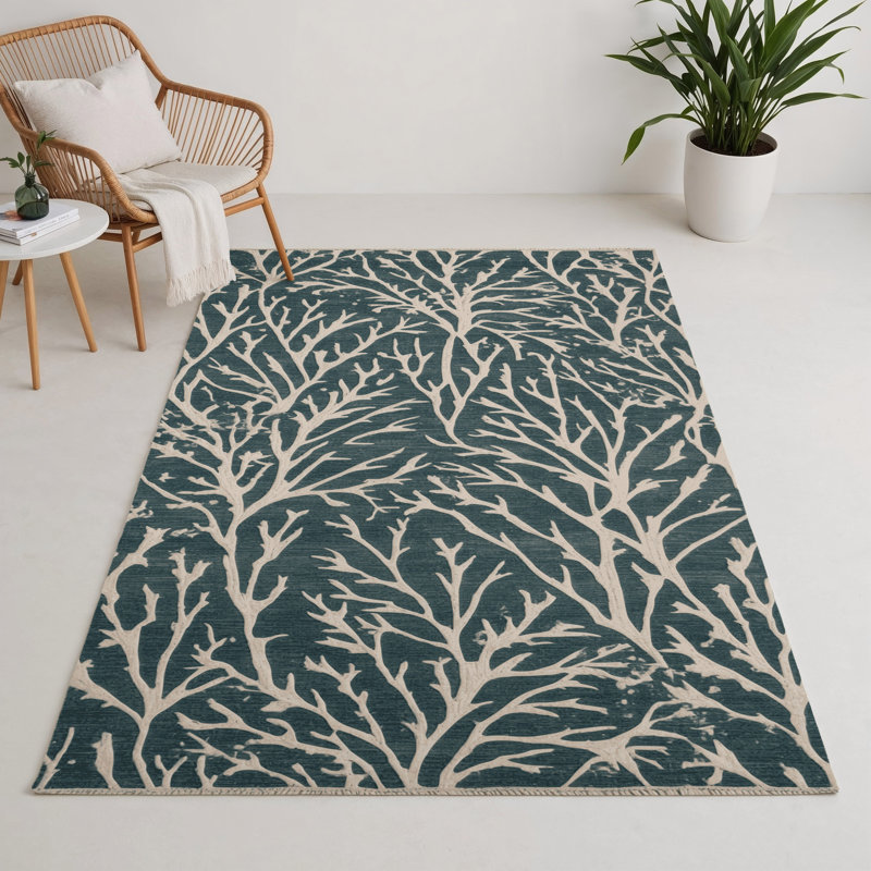 Tapis d'intérieur et d'extérieur vert Nature, Rectangulaire 3 pi x 5 pi