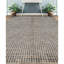 Tapis beige noué à la main de haute qualité