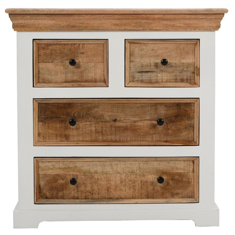 Charton 80cm W 4 - Drawer Chest of Drawers