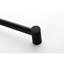 Système de douche au design noir mat. Tête, douche à main, barre coulissante, jets pour le corps. Sensation naturelle. Auto-nettoyant. Fixation murale. Laiton avec de nombreuses options. Douche pluvieuse. Laiton. Fixé