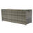 Outdoor Deck Box Storage 113 Gallon - Grey . With Lid. Removable Waterproof Liner, Rust Frame. Ideal For Patio, Poolside, Yard Container Gallon. Lightweight , Liner. Water . For Use