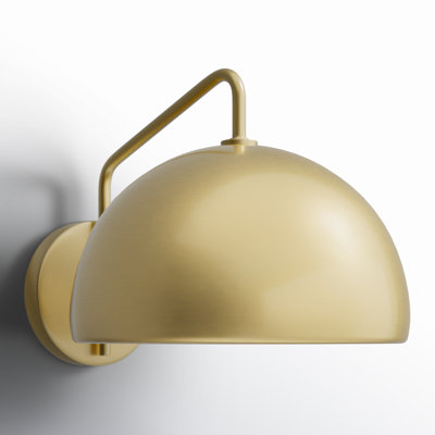 Darrah Single Light Steel Dimmable Wall Sconces