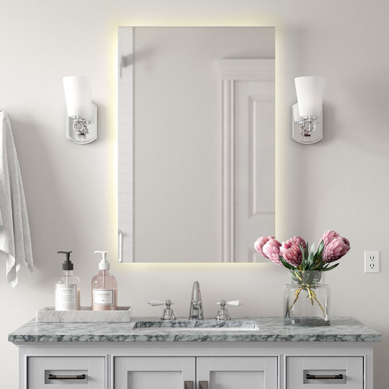 Kearsarge Flat Wall Mirror, 48" x 36"