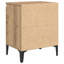 Bedside Cabinet 40 X 30 X 50 Cm Engineered Wood-285999482