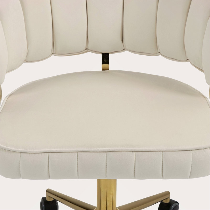 Fauteuil de bureau Schlueter, Beige
