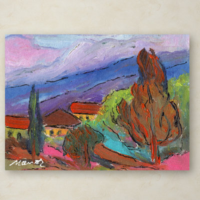 « summer rosé », reproduction d’art sur toile tendue