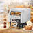Commercial Conveyor Toaster, 350 Slices/h, Double Heating, Suitable For Cafes, Bakeries