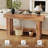 63" Long Narrow Rectangular Console Table, Farmhouse Wood Entryway Table for Hallway-41142956