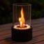 Bio-Ethanol Tabletop Fireplace with Flame Guard
