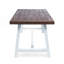Table de salle à manger d'extérieur rustique avec structure en métal-137960663-137960656