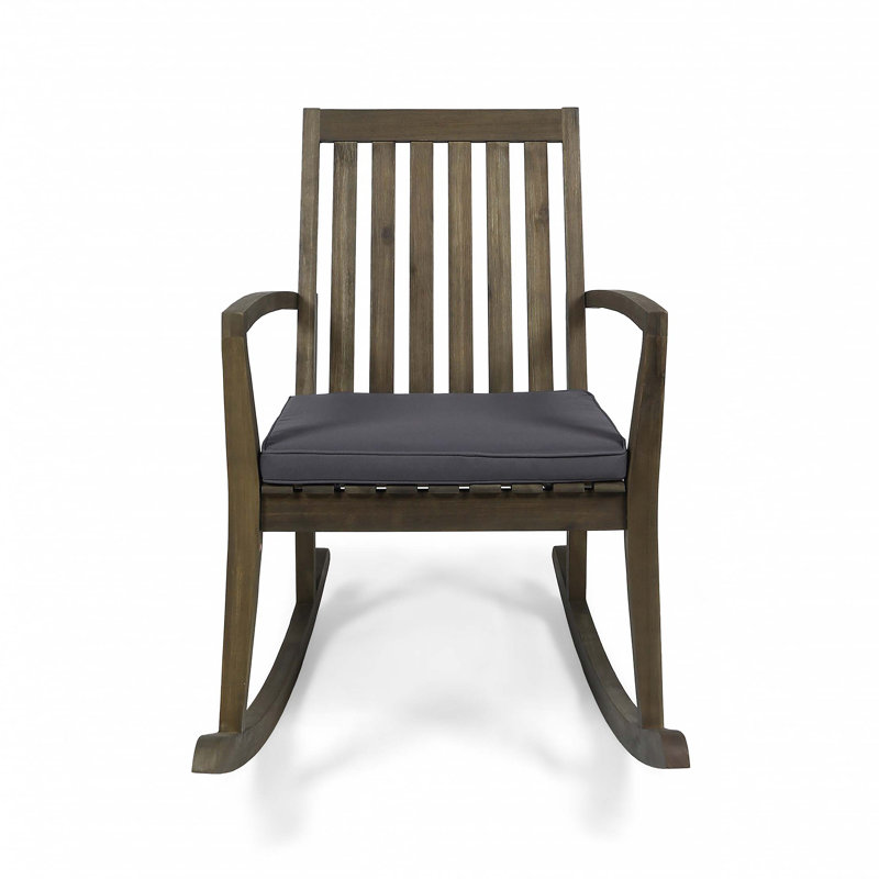 Chaise berçante élégante pour l'extérieur - parfaite pour le patio et le jardin