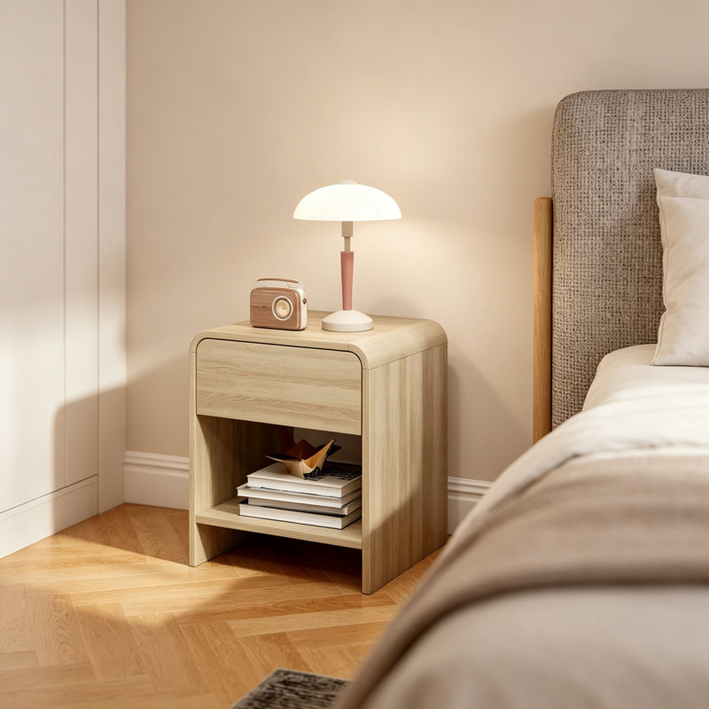 40 cm W Bedside Table