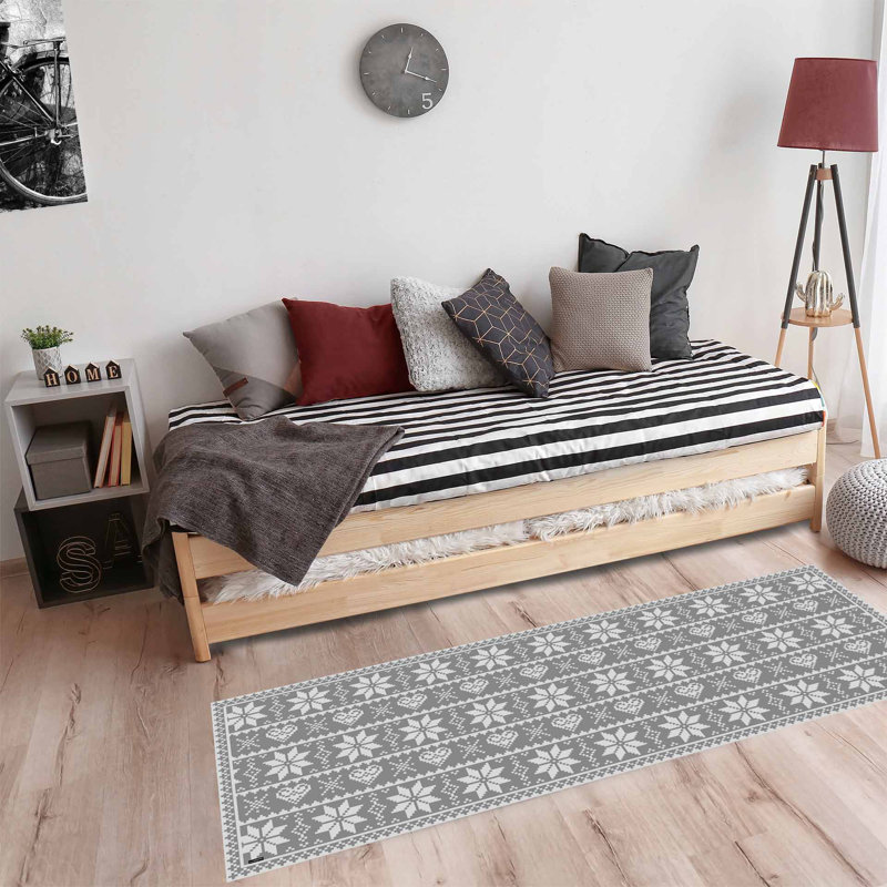 Colbey Geometric Kitchen Mat, 180 x 68 cm