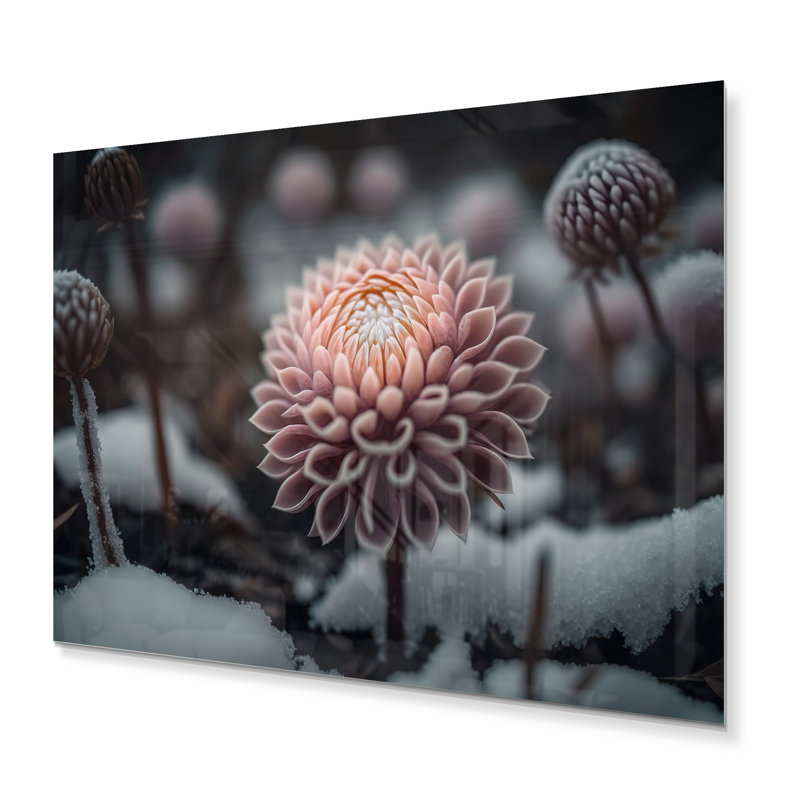 Plants & Flowers Wall Decor on Metal, 16" H x 32" W x 1" D
