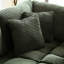 Corduroy 2 - Coussin de siège, coussins de dossier et amovibles, idéal pour les petits espaces, confortable avec des citadins à ressorts