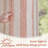 Semi Sheer Linen Blend Boho Herringbone Printed Back Tab Rod Pocket Curtain Pair-505678645-505678644