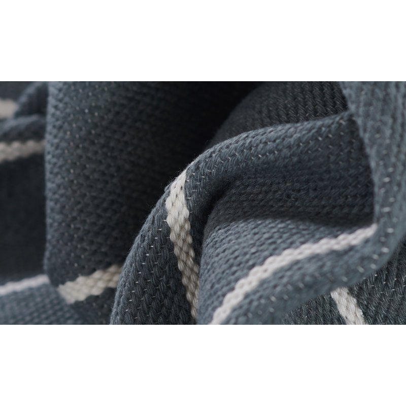 Geometric Area Rug in Gray, Runner 2'3" x 8'