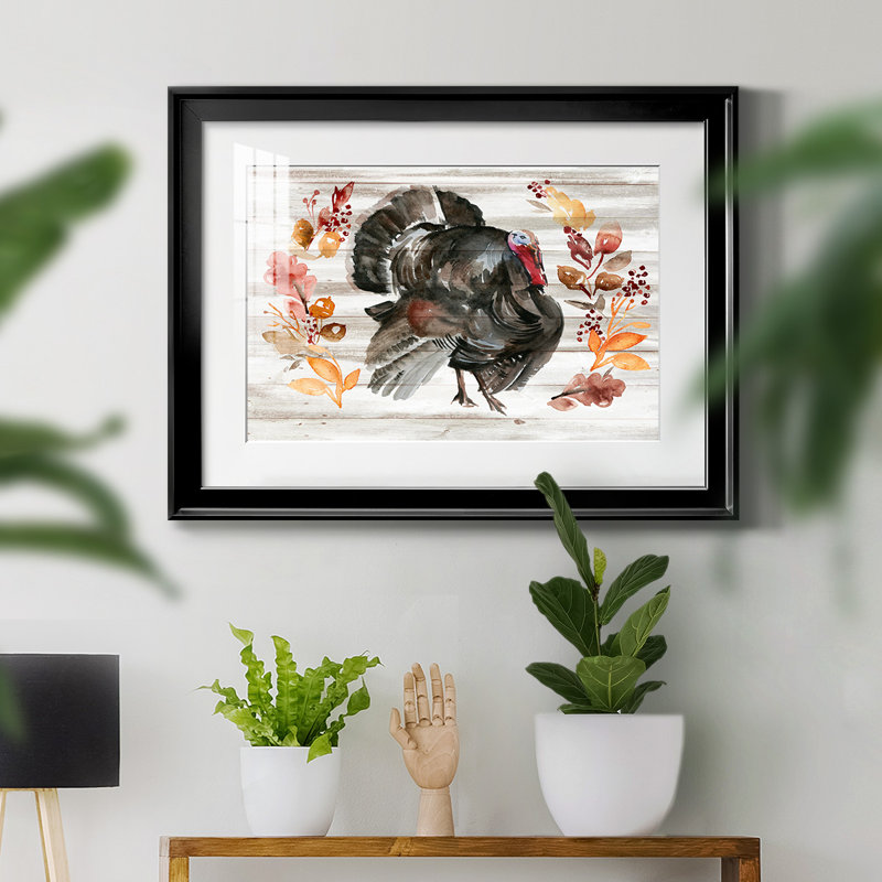 «Grateful Thanksgiving» - reproduction de cadre photo, L 42,5 po x H 30,5 po, Noir