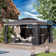 13 Ft. W X 11 Ft. D Steel Patio Gazebo