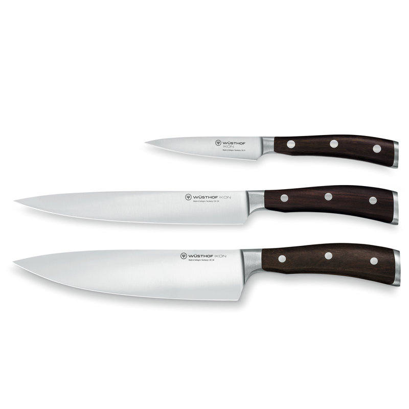 WÜSTHOF Ikon Three Piece Knife Set