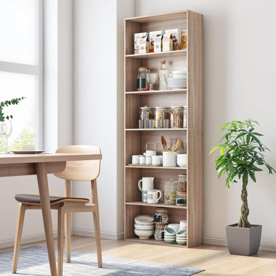 Ashaz 180cm H x 60cm W Standard Bookcase