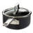 BergHOFF Essentials 5Pc Non-Stick Hard Anodized Cookware Starter Set With Glass Lids, Black