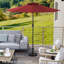 Parasol de table d'extérieur moderne avec 8 nervures robustes à l'épreuve du soleil-1824860616
