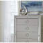Commode en argent massif