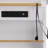 53inch Large Kitchen Island with 2 Bar Stools, Power Outlet-102218099