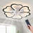 Ceiling Fan With Lights, Remote Control 3 Color Temperatures,6 Gear Wind Speed Fan Light