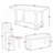 Caziah 6 - Person Solid Wood Top Trestle Base Dining Set-2101913148-2101913139-2101913138