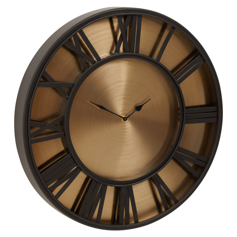 Mateo Metal Wall Clock