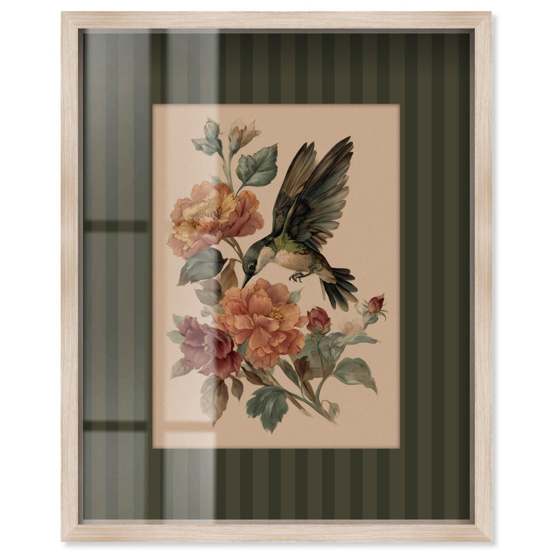 «Nectar Harvest Shadowbox Print» par Art Remedy, H 31 po x l 25 po, Crème, crème