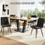 Extendable Metal Base Dining Table