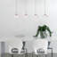 Luminaire suspendu géométrique à DEL 4 lumières Alvie-1314866404