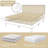 Hegg Linen Tufted Upholstered Platform Bed with Wood Slats Headboard Included-444003687-444003685