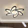 Modern 6 - Light 25.2" Acrylic LED Flush Mount
