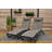 Vivere Denisia Stackable Aluminum Glendale Lounger Set Made with Premium Phifertex Fabric-1755912008
