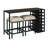 Ensemble de console et tabouret Vivanco