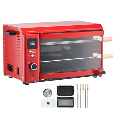 Machine à shawarma, capacité 2 rangées, cuiseur à shawarma de poulet, four à rôtisserie électrique avec gril, gyros et döner kebab, pour la maison, les restaurants et les fêtes.
