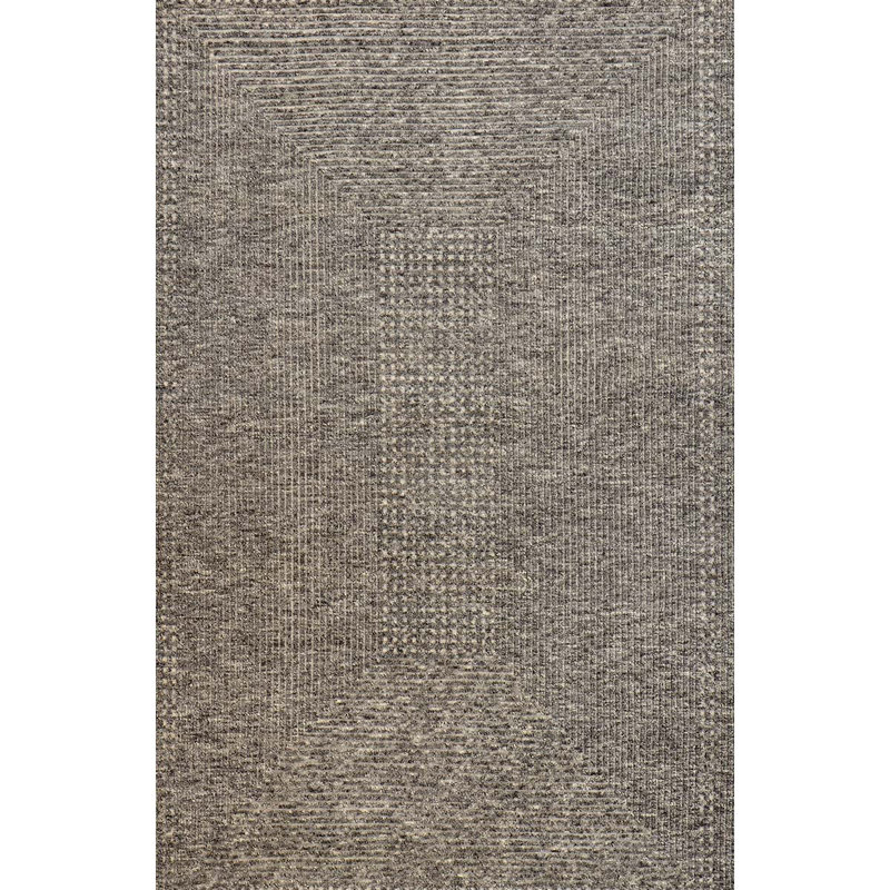 Area Rug in Brown, Rectangle 6' x 9'