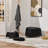 Multi-functional Triangle  Ottoman Set-1559298834