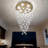Crystal Raindrop Round Chandelier-1239493113-1224547917