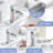 Bathroom Faucet Finish, Single Handle, Waterfall Spout, Pop - Up Drain, Deck Plate, 3 Layer Filter, Manual Operation And Water Saving, Contemporary Style For Bathroom, Handle Control, 1/3 Hole-128956919