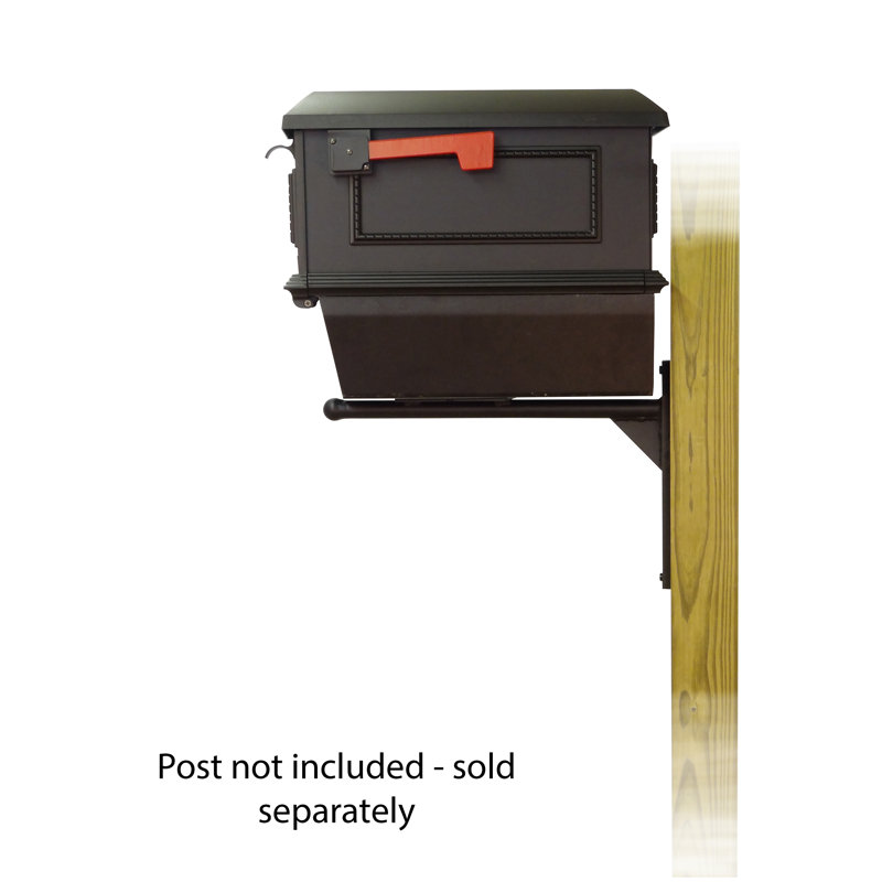 Aluminum Post Mounted Mailbox