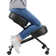 Adjustable Height Ergonomic Kneeling Chair with Wheels