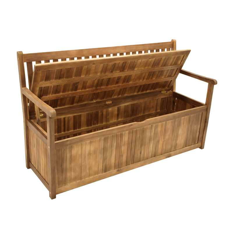Bench chest Pistache made of solid wood