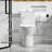 Height 17" Toilet, 1.1/1.6 Dual Flush, Rimless Bowl, Soft Closing Seat, Glossy White, 12" Rough-In, Height, Gloss Long-Lasting