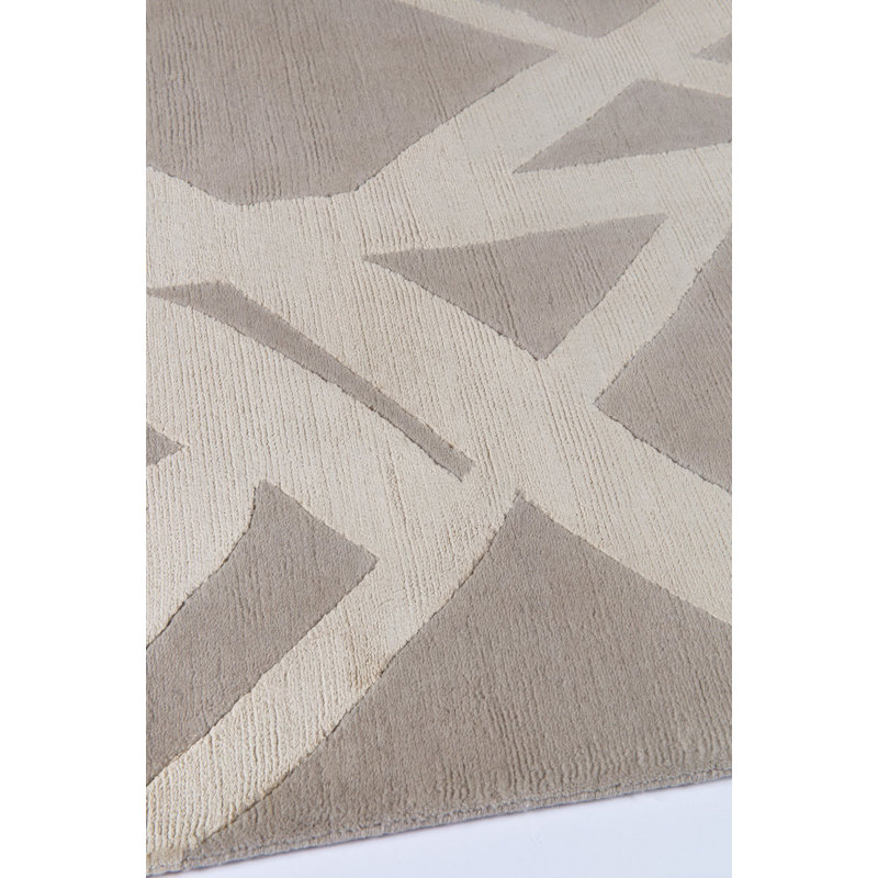 Kelly Wearstler Channels Ivory Area Rug, Rectangle 7' x 10'